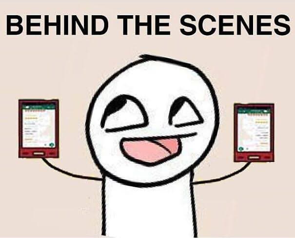 self-texting-behind-the-scene-meme